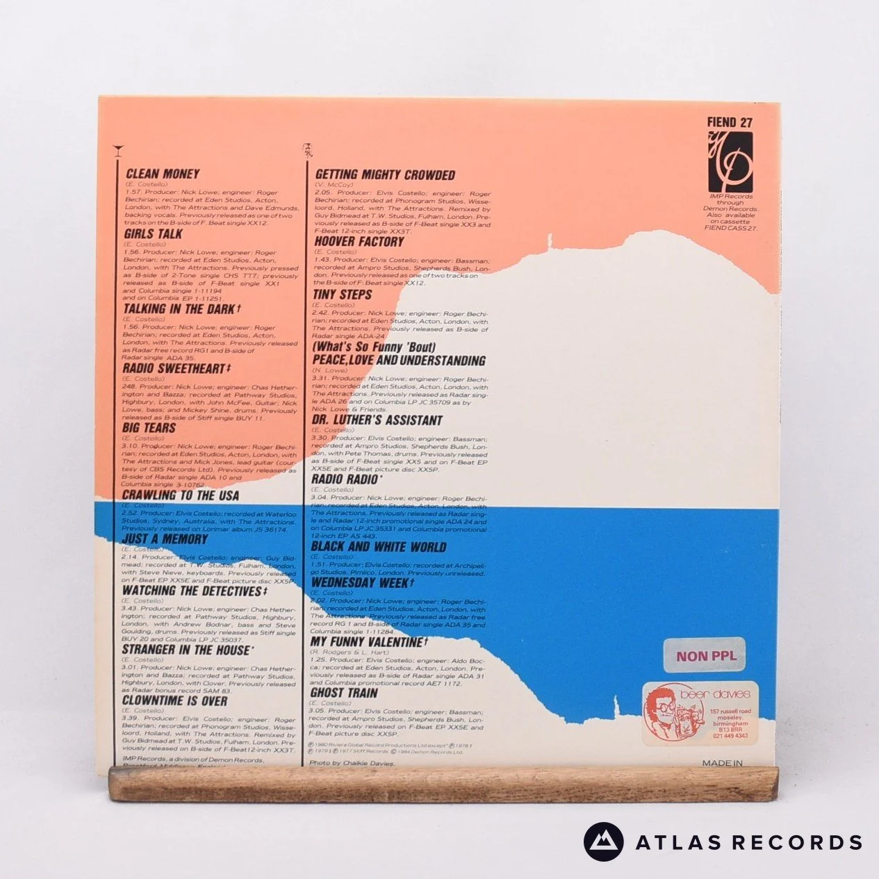 Elvis Costello & The Attractions - Ten Bloody Marys & Ten How's Your - LP Vinyl - Image 2