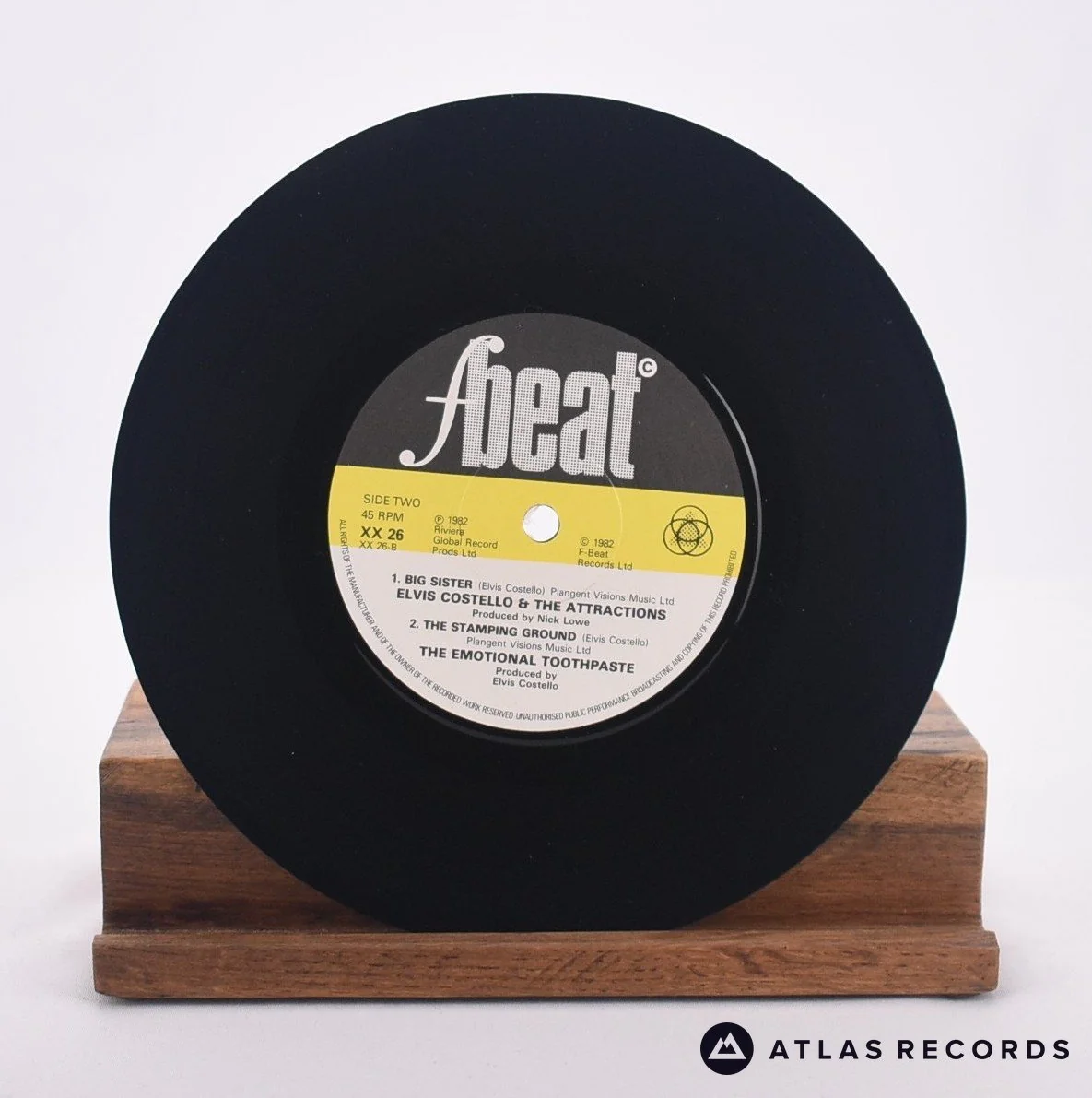 Elvis Costello & The Attractions - You Little Fool - 7" Vinyl Record - EX/EX - Image 4