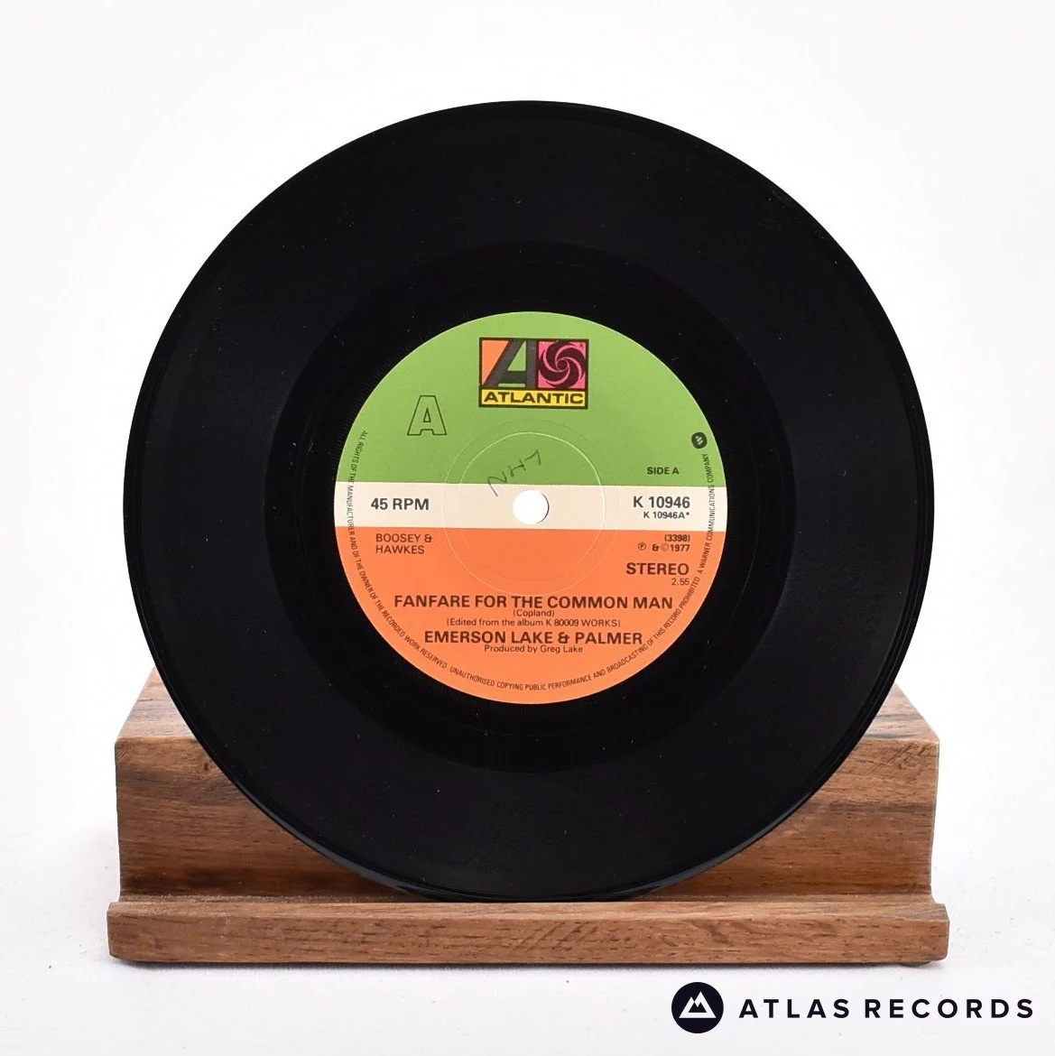 Emerson, Lake & Palmer - Fanfare For The Common Man - 7" Vinyl Record - VG+/VG+ - Image 3