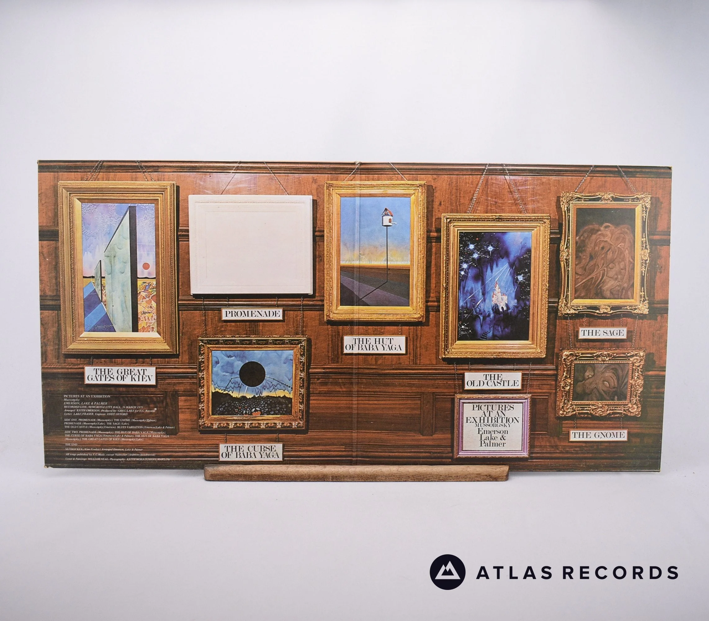 Emerson, Lake & Palmer - Pictures At An Exhibition - LP Vinyl Record - VG+/VG+ - Image 2