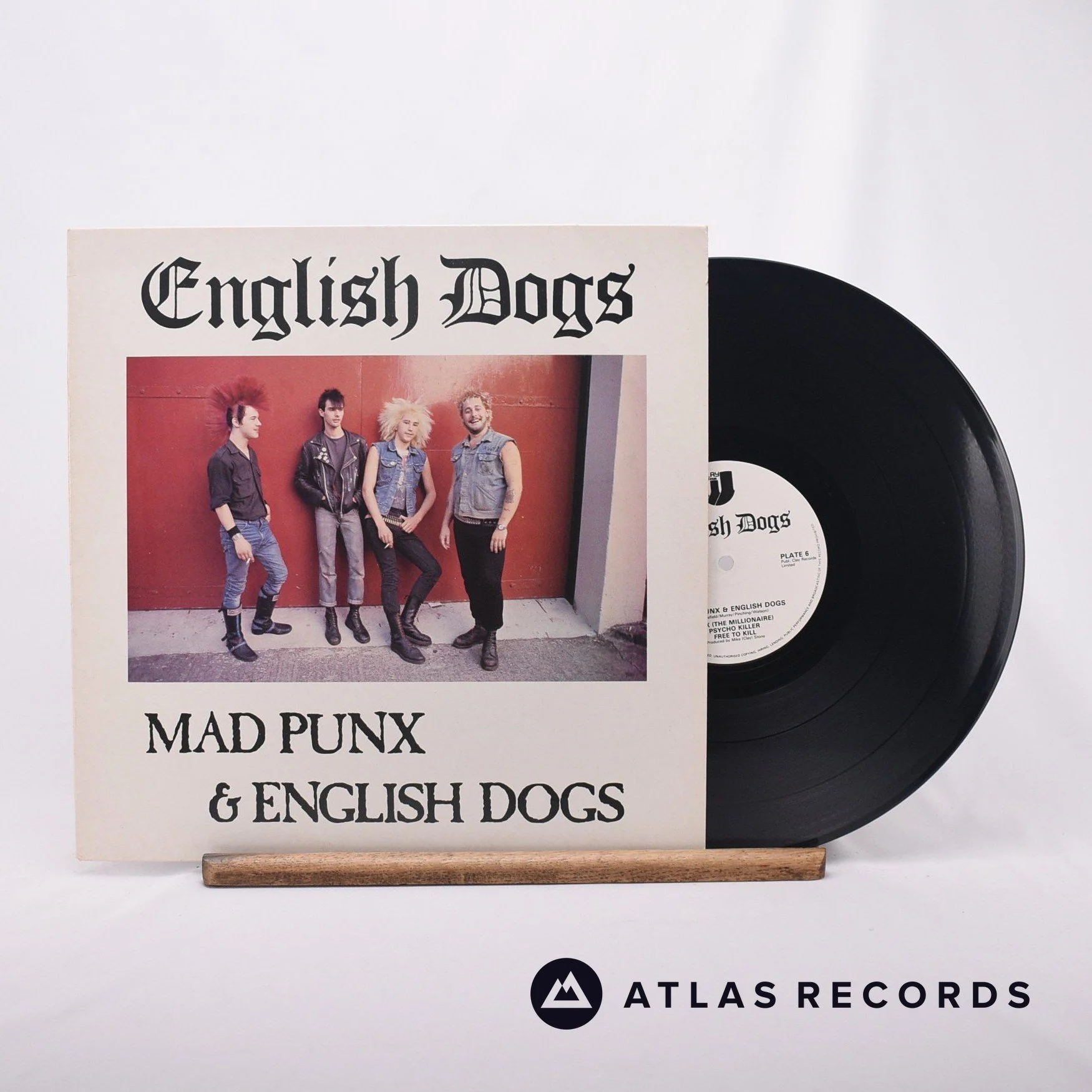English Dogs - Mad Punx & English Dogs - Bilbo A1 B1 12" Vinyl Record - EX/EX
