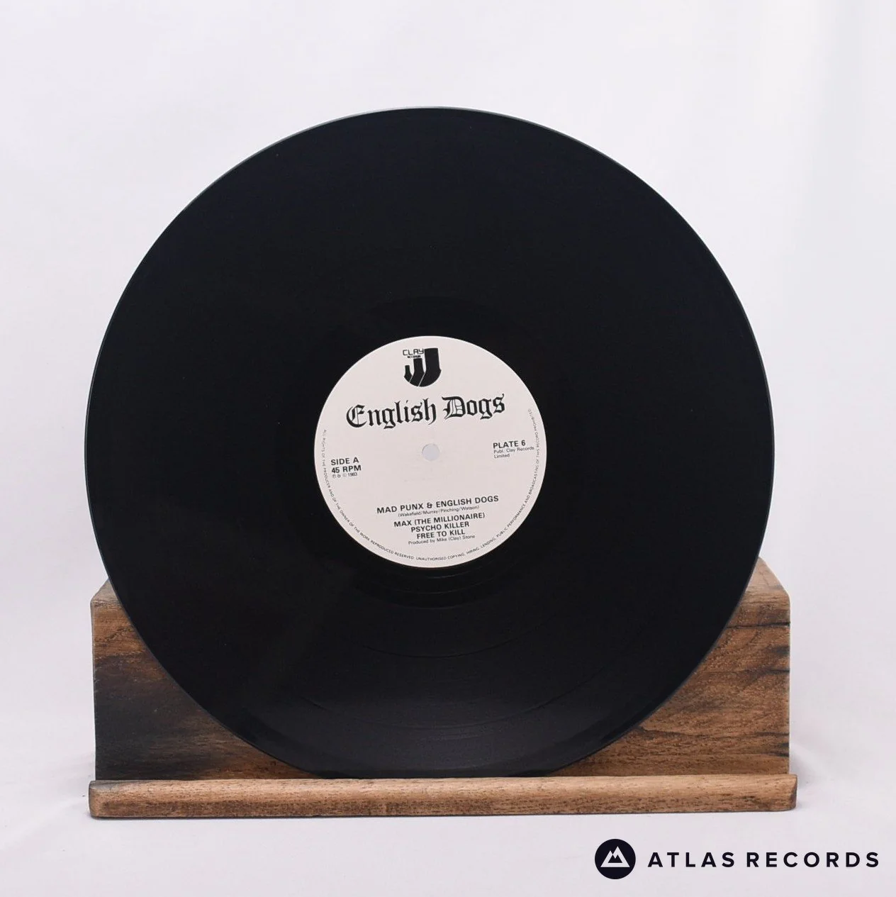 English Dogs - Mad Punx & English Dogs - Bilbo A1 B1 12" Vinyl Record - EX/EX - Image 3