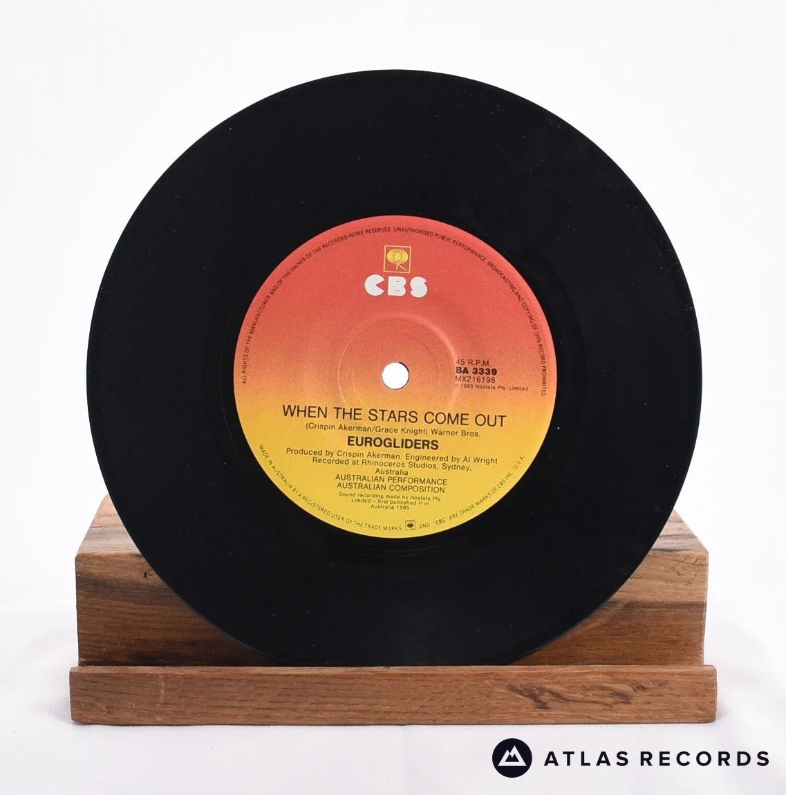 Eurogliders - The City Of Soul - 7" Vinyl Record - VG+/VG+ - Image 4