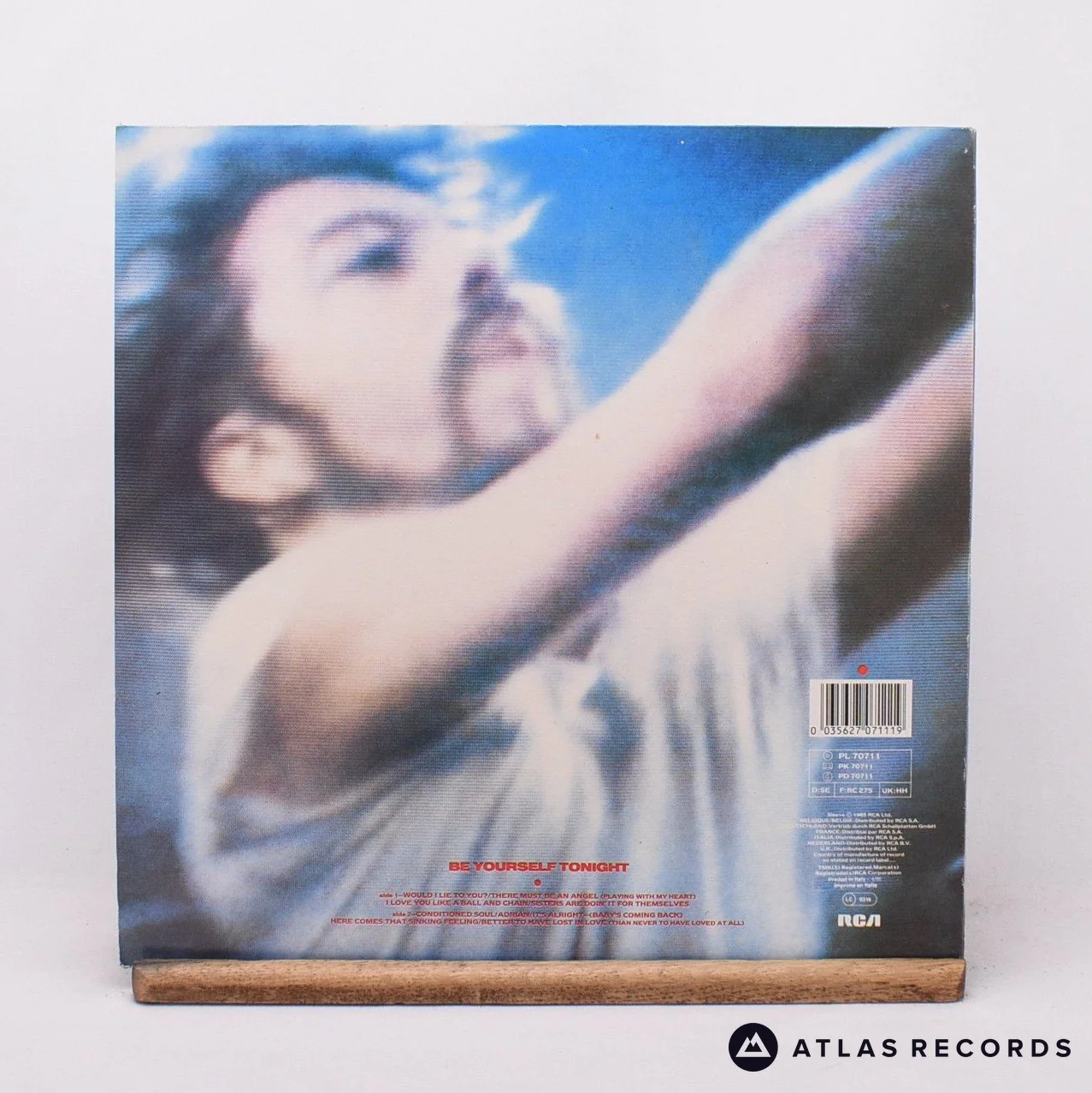 Eurythmics - Be Yourself Tonight - LP Vinyl Record - EX/EX - Image 2