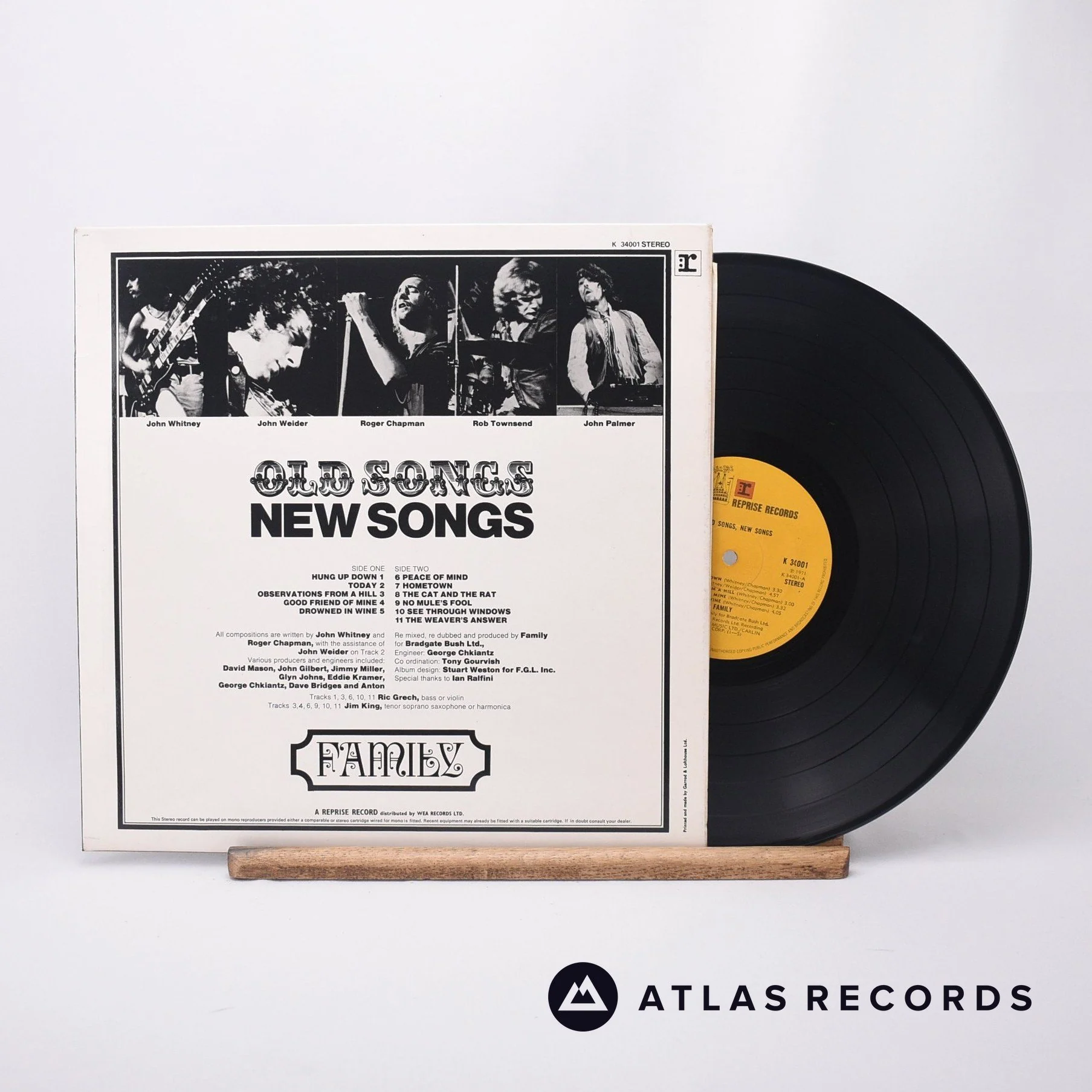 Family - Old Songs, New Songs - LP Vinyl Record - EX/EX