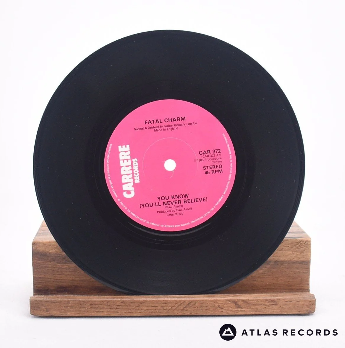Fatal Charm - You Know - 7" Vinyl Record - EX/EX - Image 3