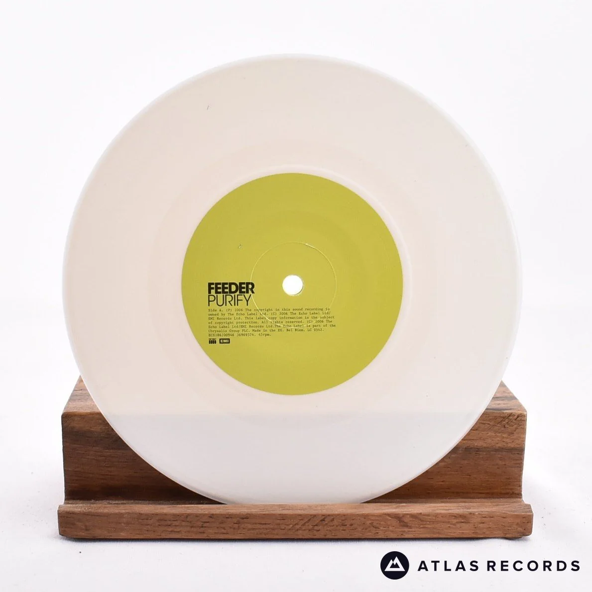 Feeder - Save Us - White Limited Edition 7" Vinyl Record - NM/NM - Image 4