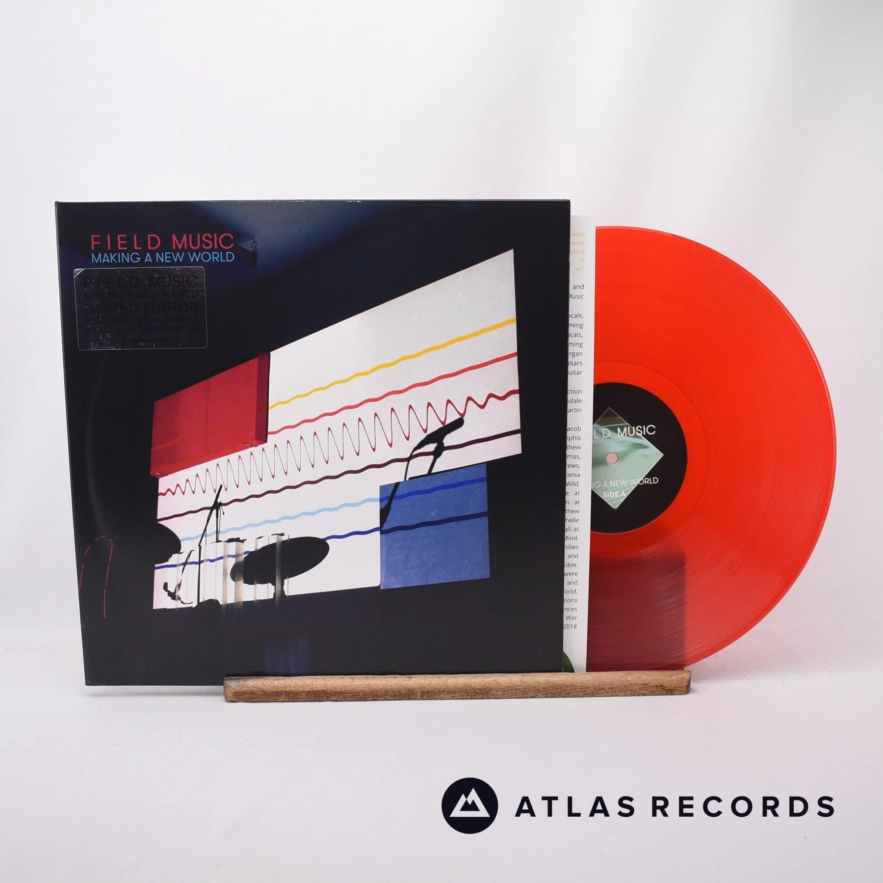 Field Music - Making A New World - 180G Red Transparent LP Vinyl Record - EX/NM