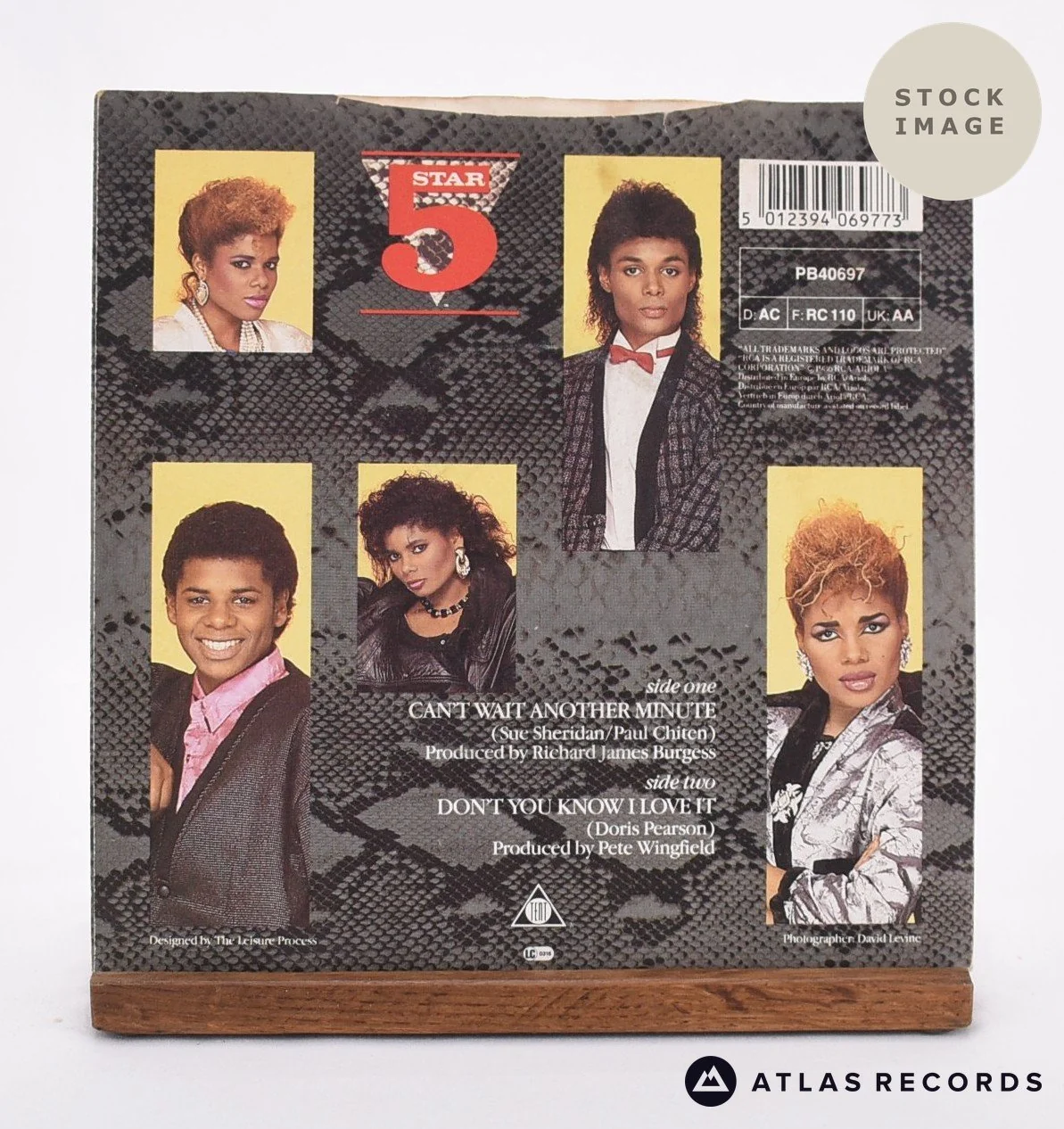 Five Star - Can't Wait Another Minute - 7" Vinyl Record - Image 2