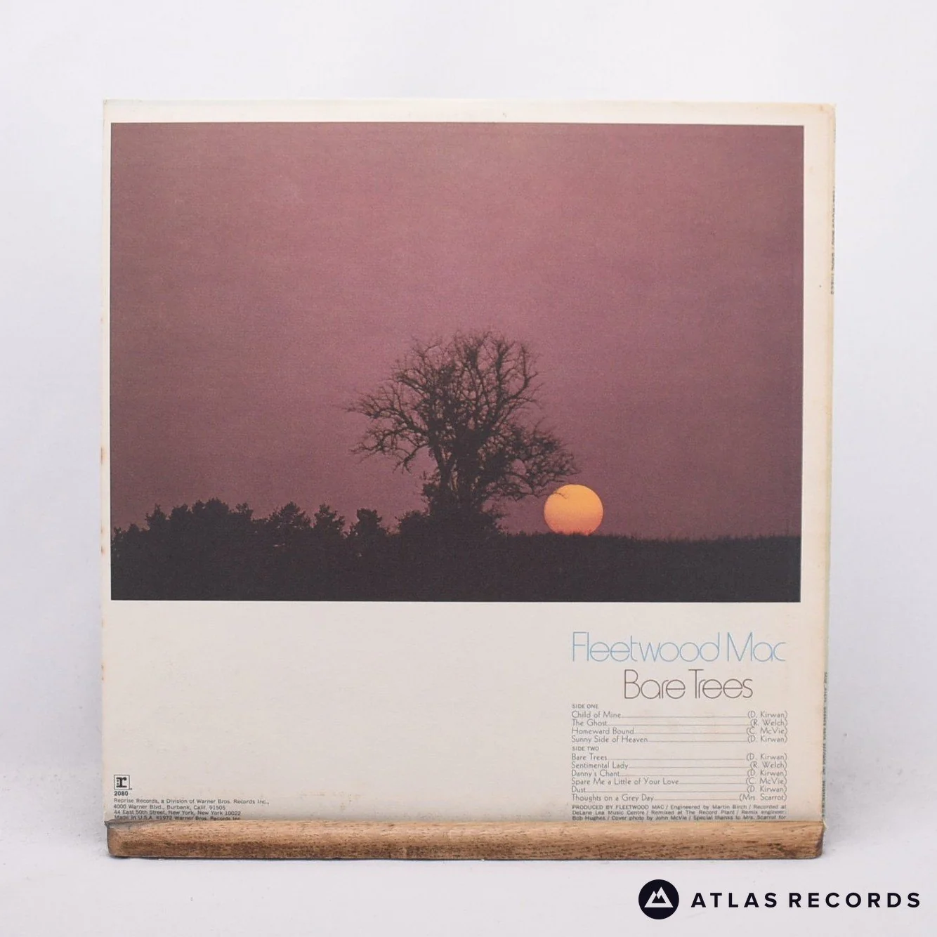 Fleetwood Mac - Bare Trees - Textured Sleeve Us LP Vinyl Record - VG+/EX - Image 2