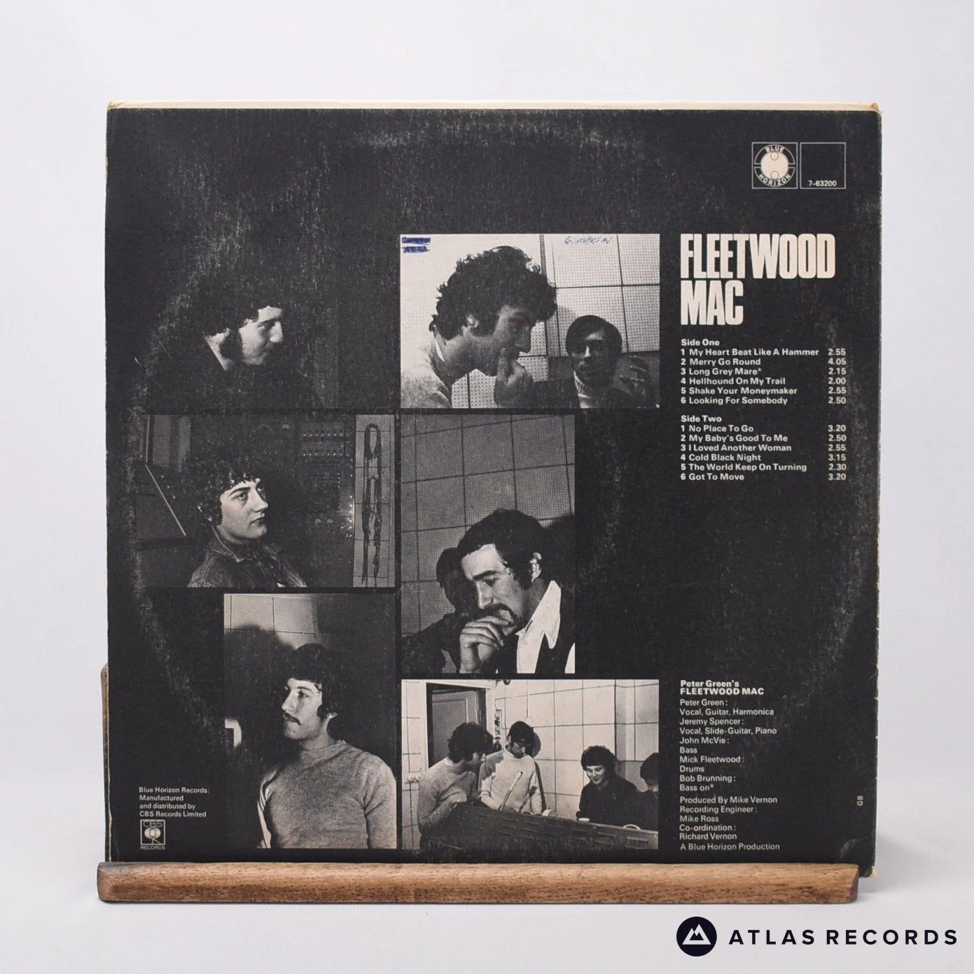 Fleetwood Mac - Peter Green's Fleetwood Mac - A1 B1 LP Vinyl Record - VG+/VG+ - Image 2