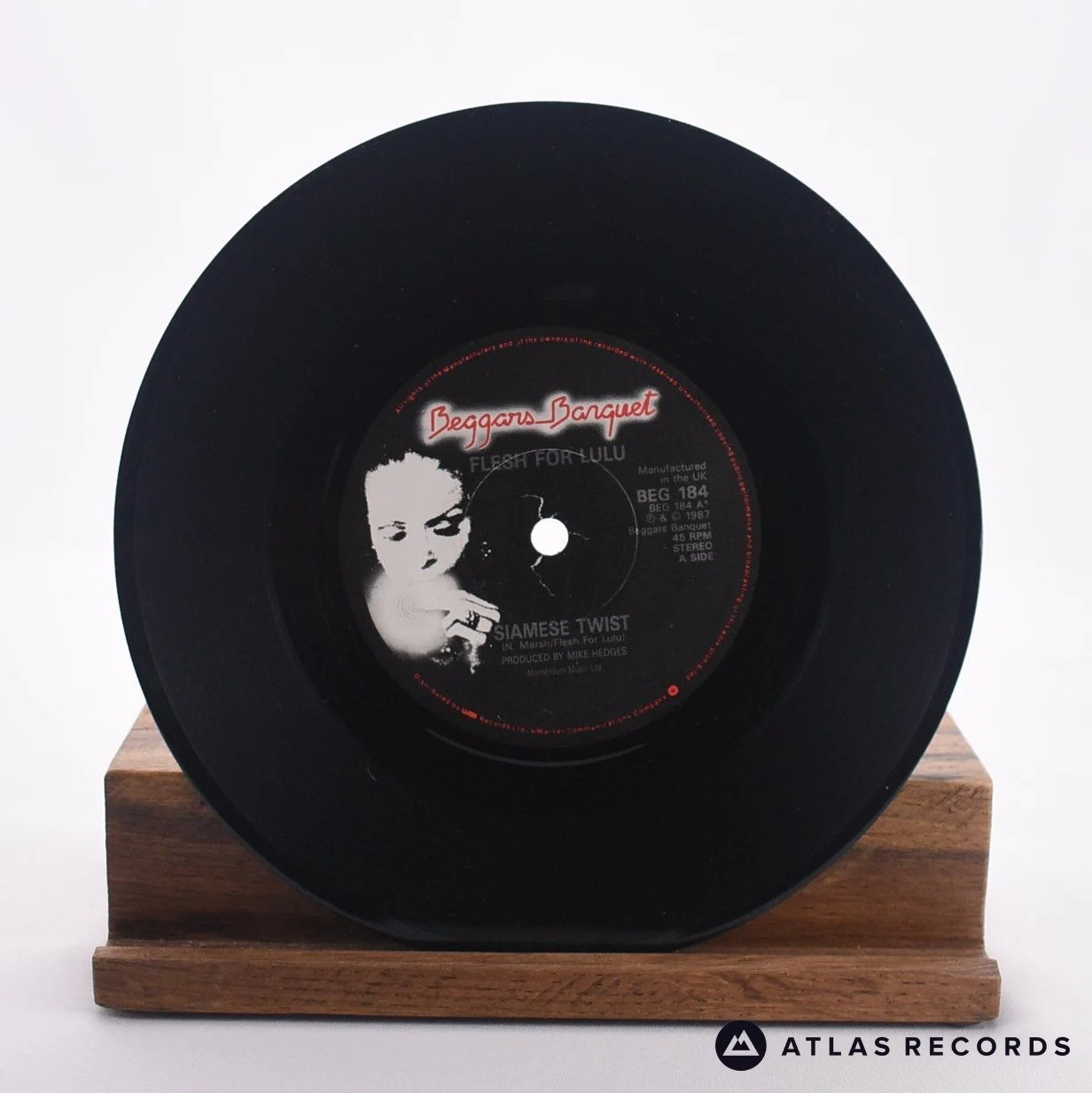 Flesh For Lulu - Siamese Twist - 7" Vinyl Record - EX/EX - Image 3