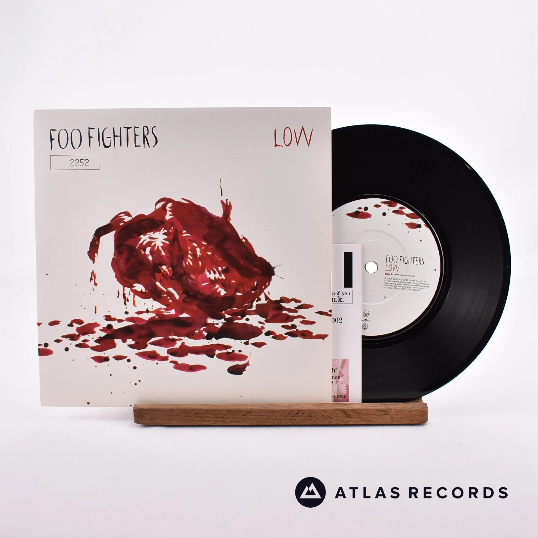 Foo Fighters - Low - Numbered 7" Vinyl Record - NM/NM