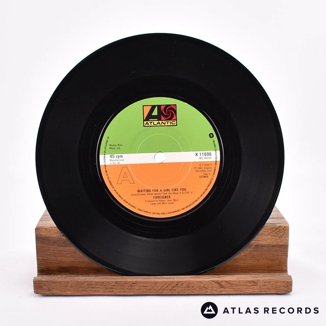 Foreigner - Waiting For A Girl Like You - 7" Vinyl Record - EX/EX - Image 3
