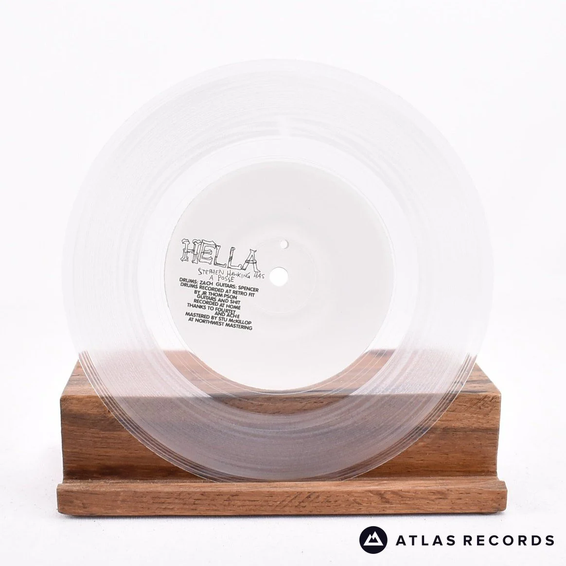 Four Tet - Split Seven Inch - Clear 7" Vinyl Record - EX/EX - Image 3