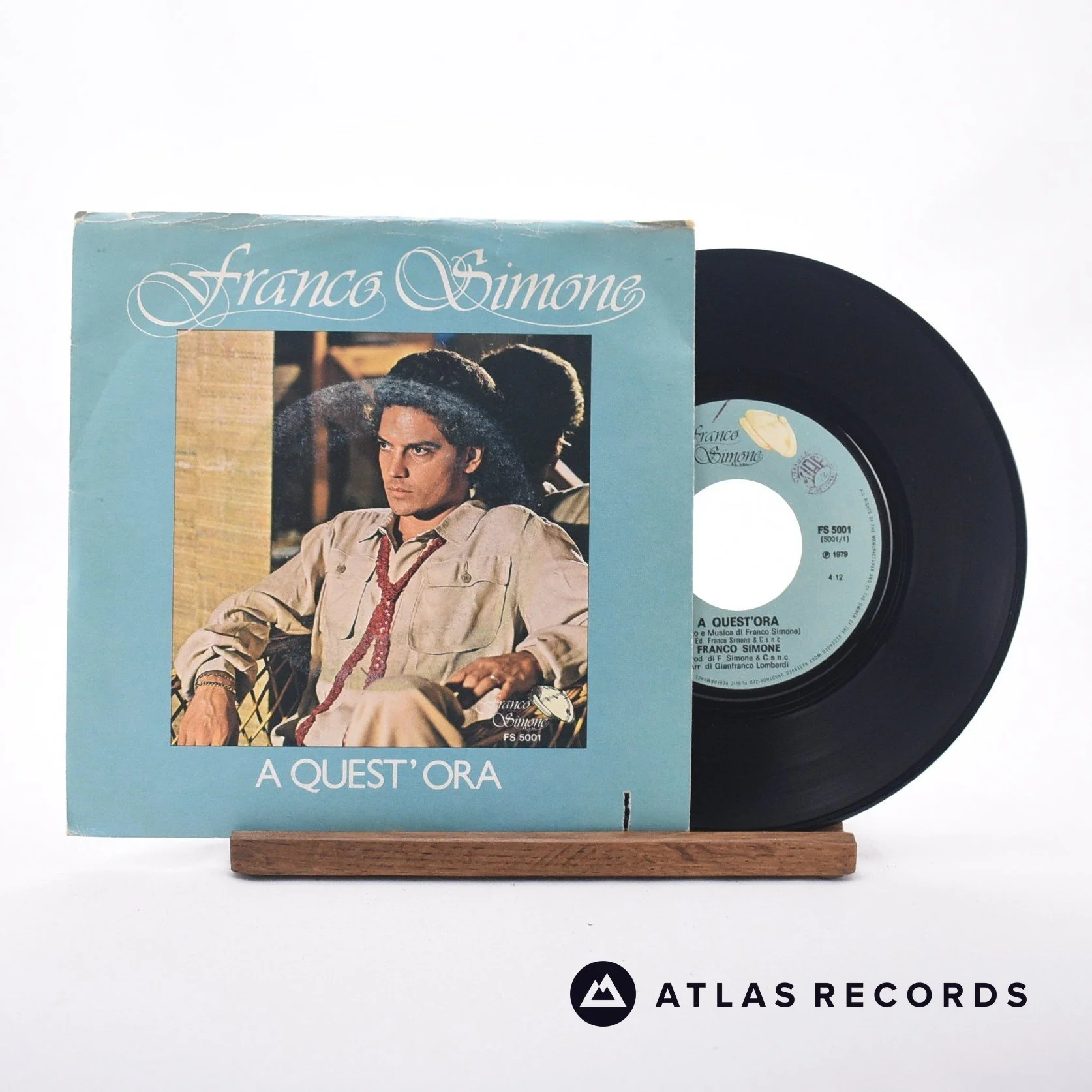 Franco Simone - A Quest'Ora - 7" Vinyl Record - VG/VG+