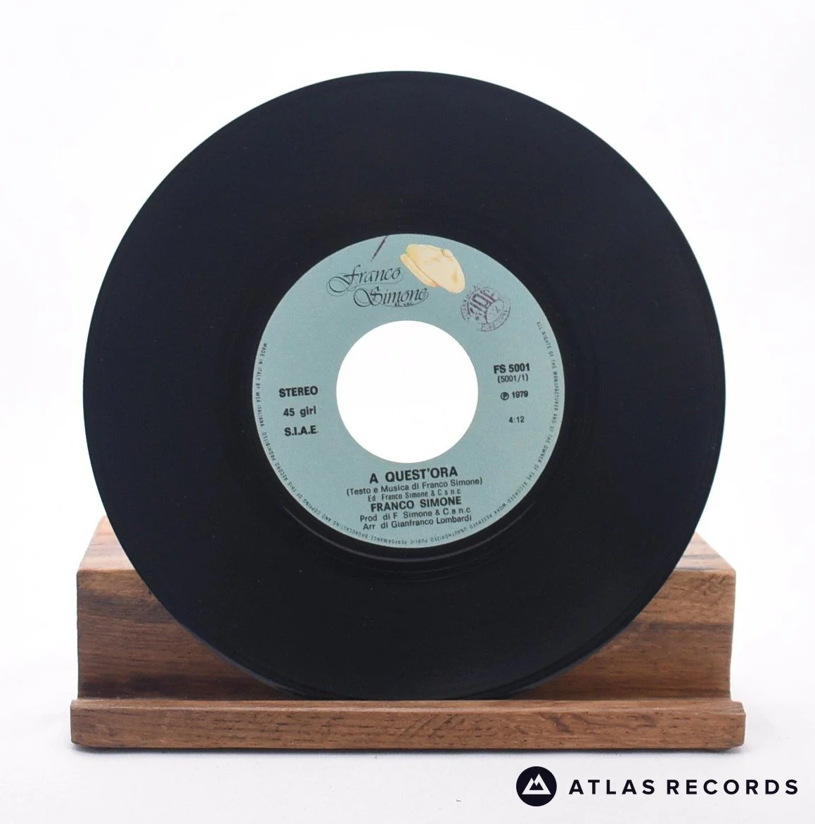 Franco Simone - A Quest'Ora - 7" Vinyl Record - VG/VG+ - Image 3