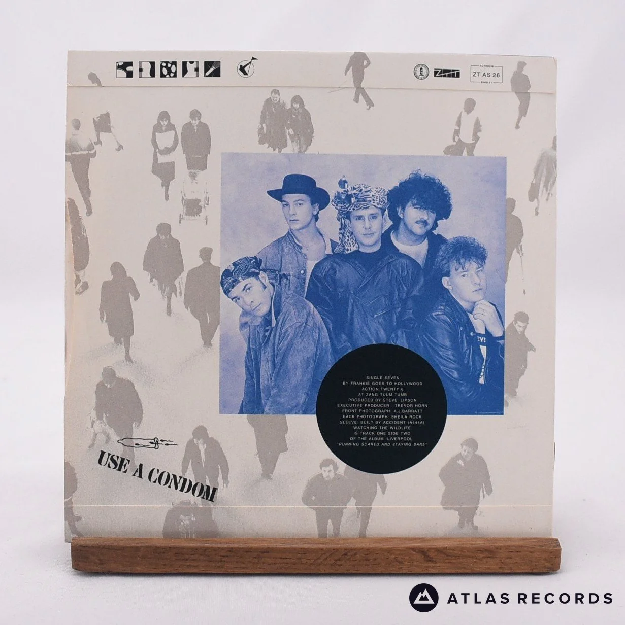 Frankie Goes To Hollywood - Watching The Wildlife - 7" Vinyl Record - EX/EX - Image 2