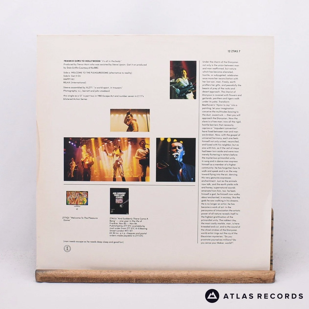 Frankie Goes To Hollywood - Welcome To The Pleasuredome - 12" Vinyl Record - Image 2
