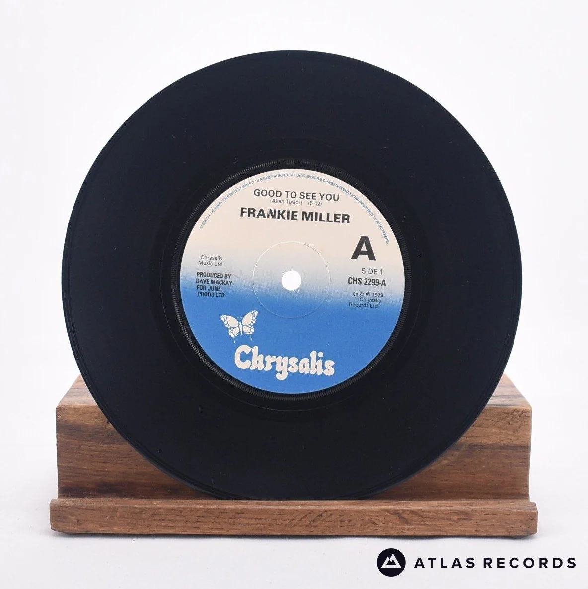 Frankie Miller - Good To See You - 7" Vinyl Record - VG+/EX - Image 3