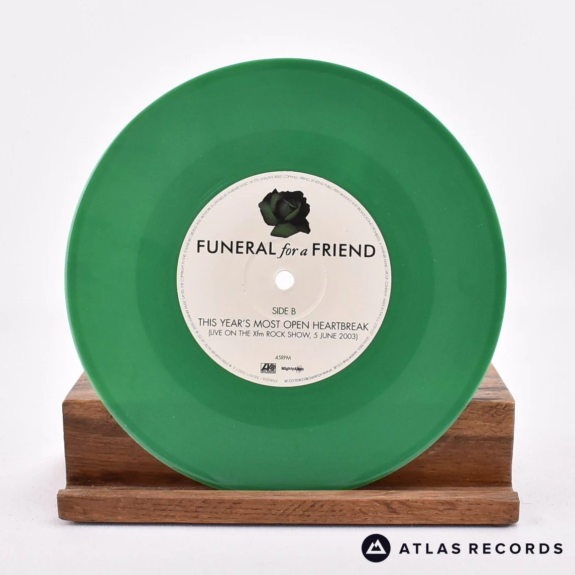 Funeral For A Friend - Roses For The Dead - 7" Vinyl Record - NM/NM - Image 4