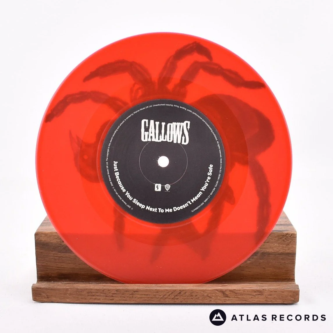 Gallows - Just Because You Sleep Next To Me Doesn't Mean You're Safe - 7" Vinyl Record - EX/EX - Image 3