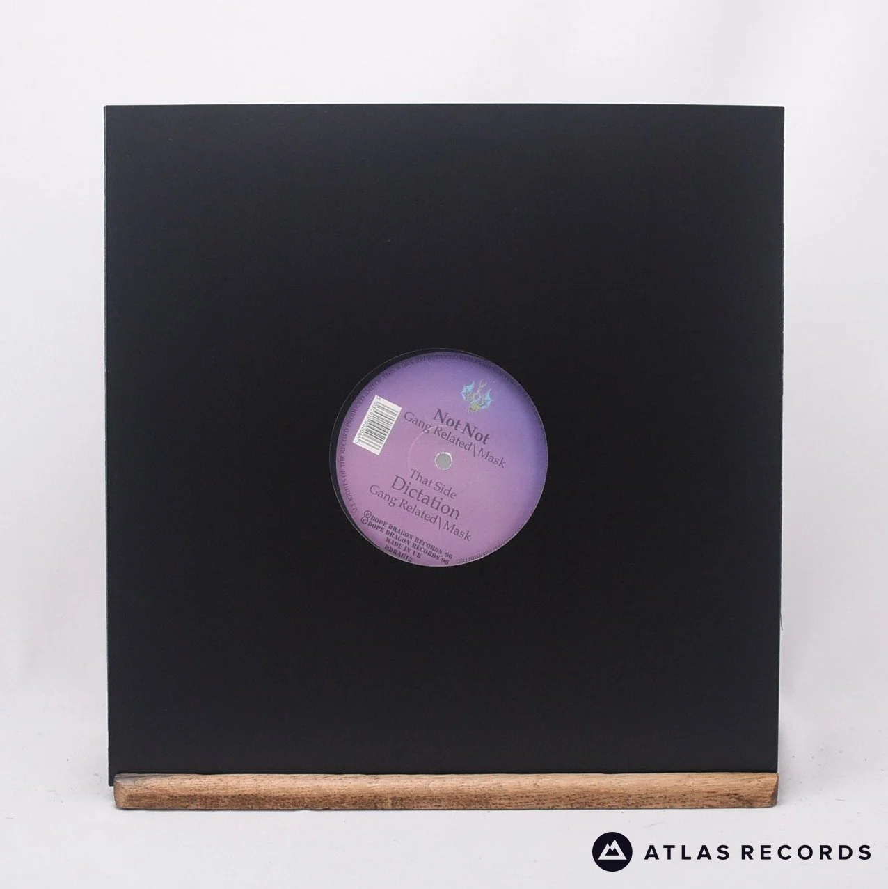 Gang Related & Mask - Dictation - -A -B 12" Vinyl Record - EX - Image 2