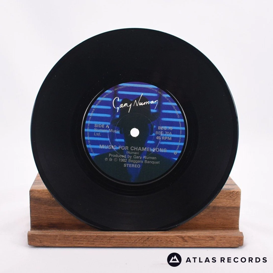 Gary Numan - Music For Chameleons - 7" Vinyl Record - VG+/EX - Image 3