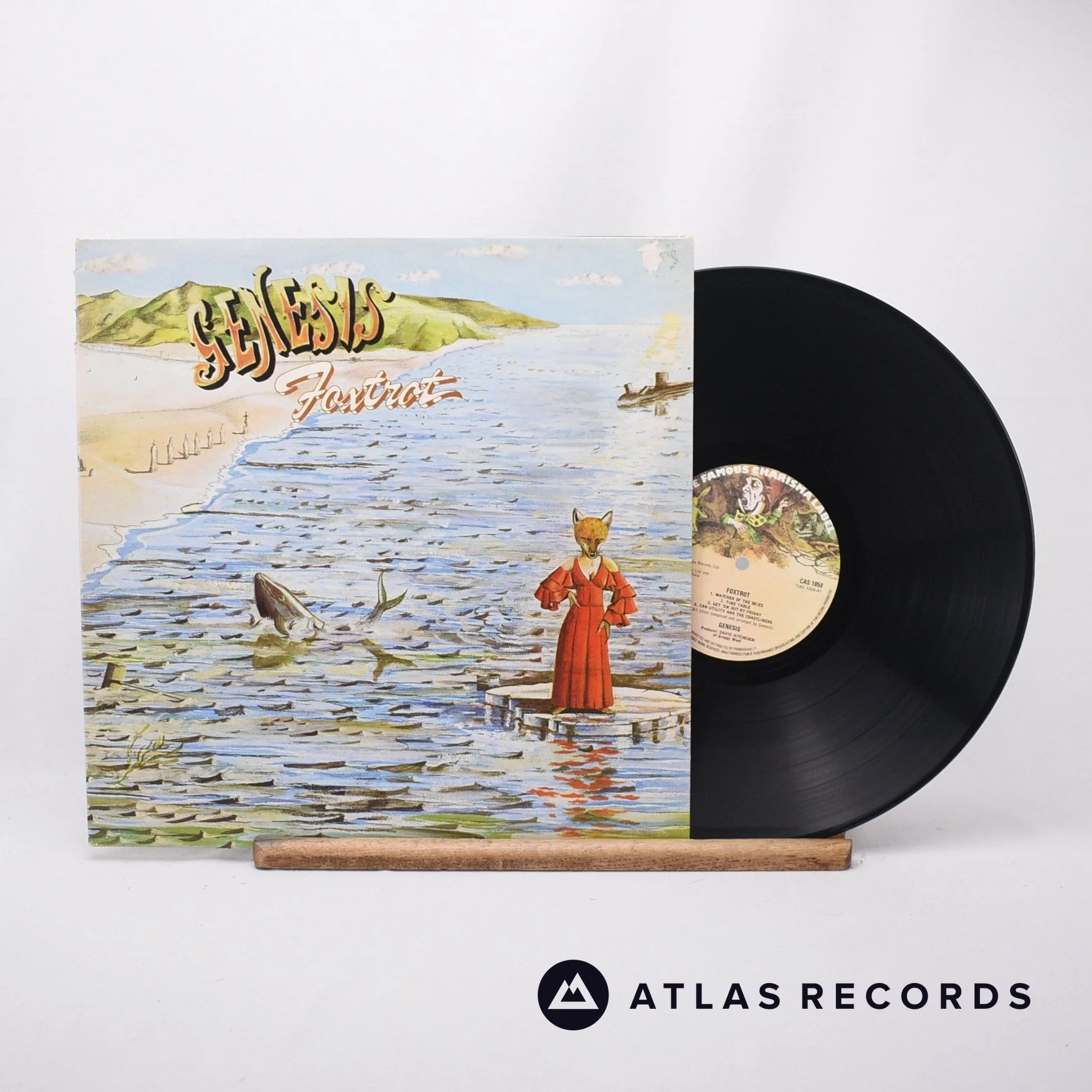 Genesis - Foxtrot - Misprint Reissue Gatefold LP Vinyl Record - VG+/EX
