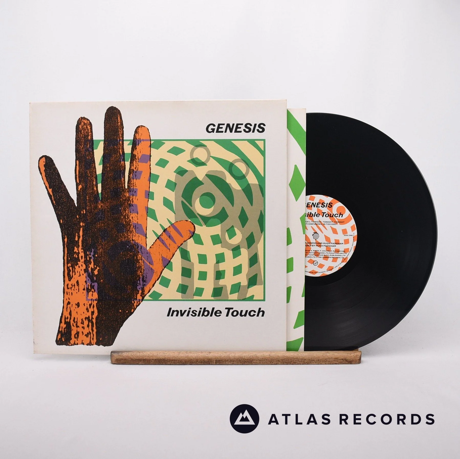 Genesis - Invisible Touch - LP Vinyl Record - EX/EX