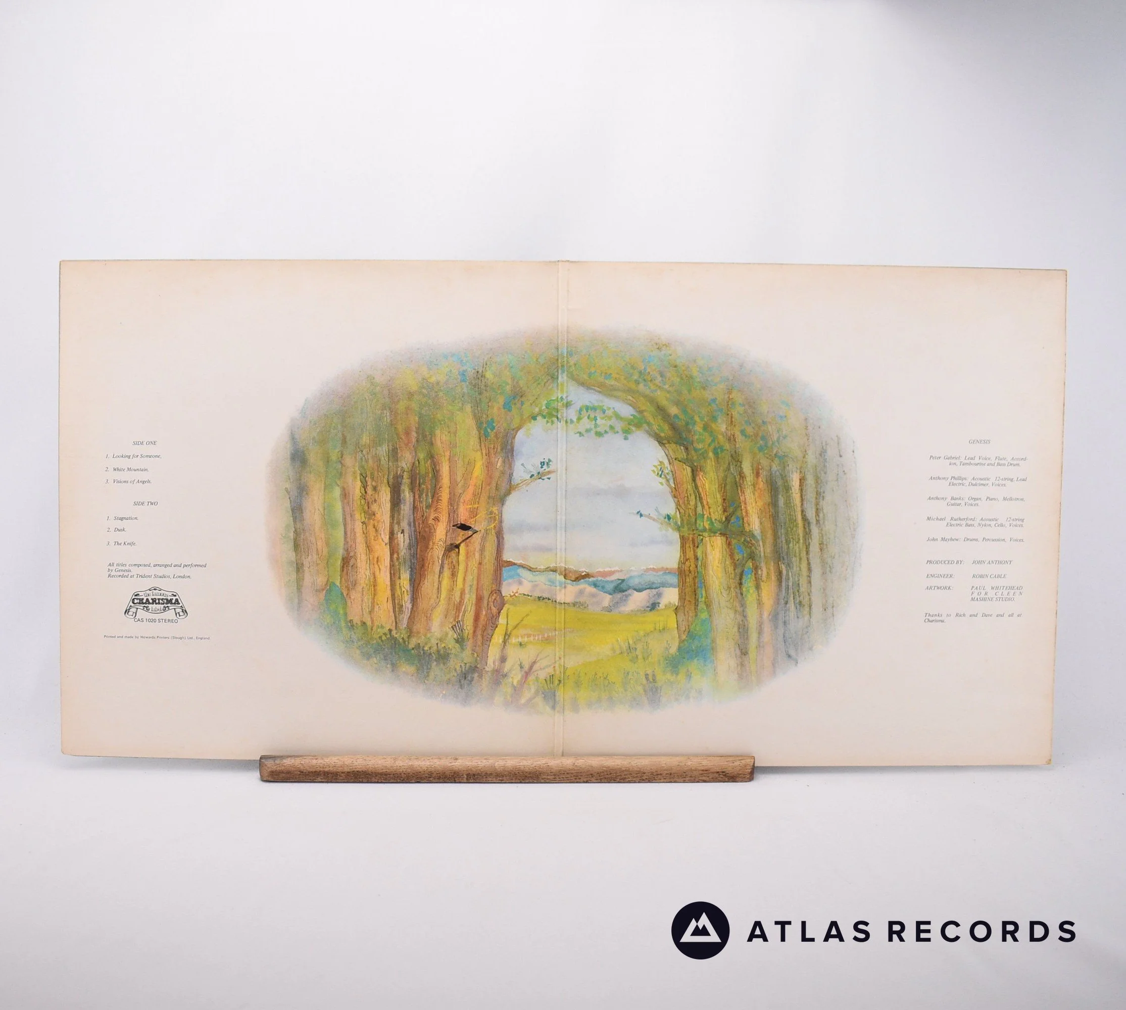Genesis - Trespass - Reissue Gatefold LP Vinyl Record - EX/VG+ - Image 2