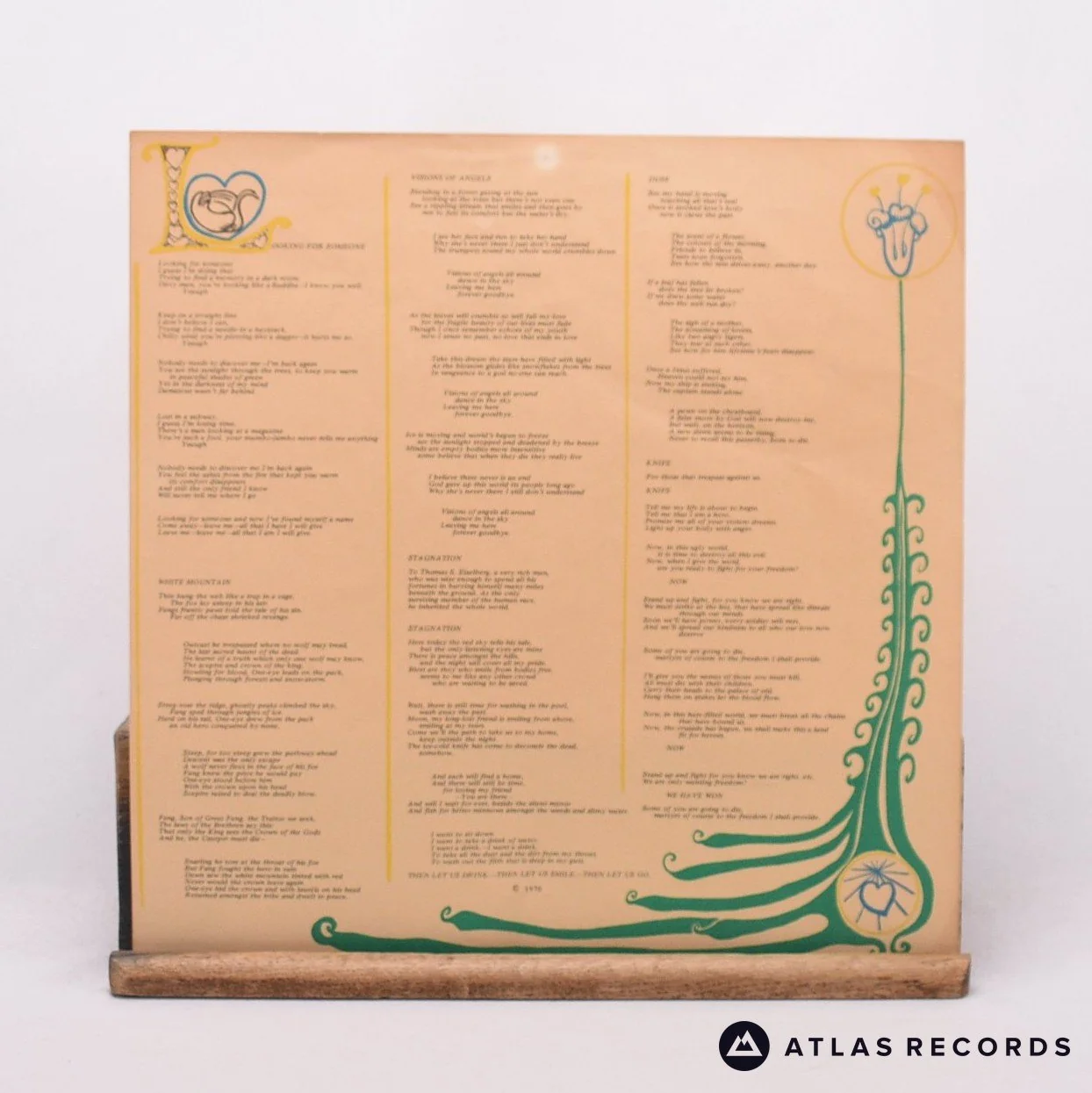 Genesis - Trespass - Lyric Sheet Reissue Gatefold LP Vinyl Record - EX/EX - Image 6