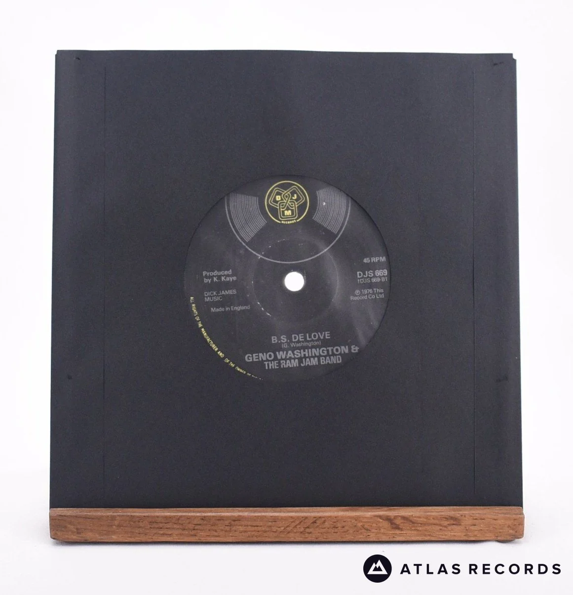 Geno Washington & The Ram Jam Band - Oh, Pretty Woman - 7" Vinyl Record - VG+ - Image 2