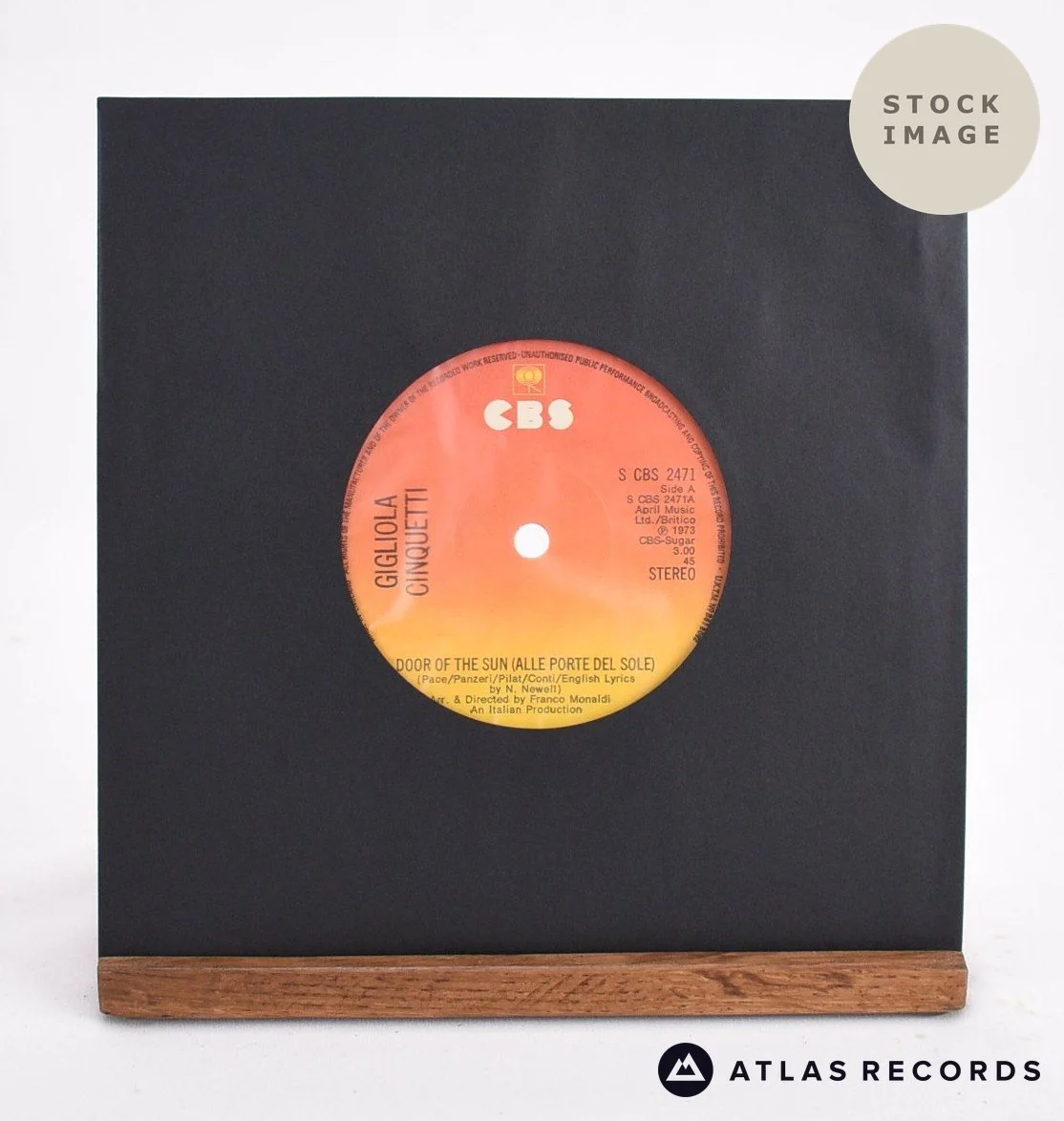 Gigliola Cinquetti - Door Of The Sun - 7" Vinyl Record