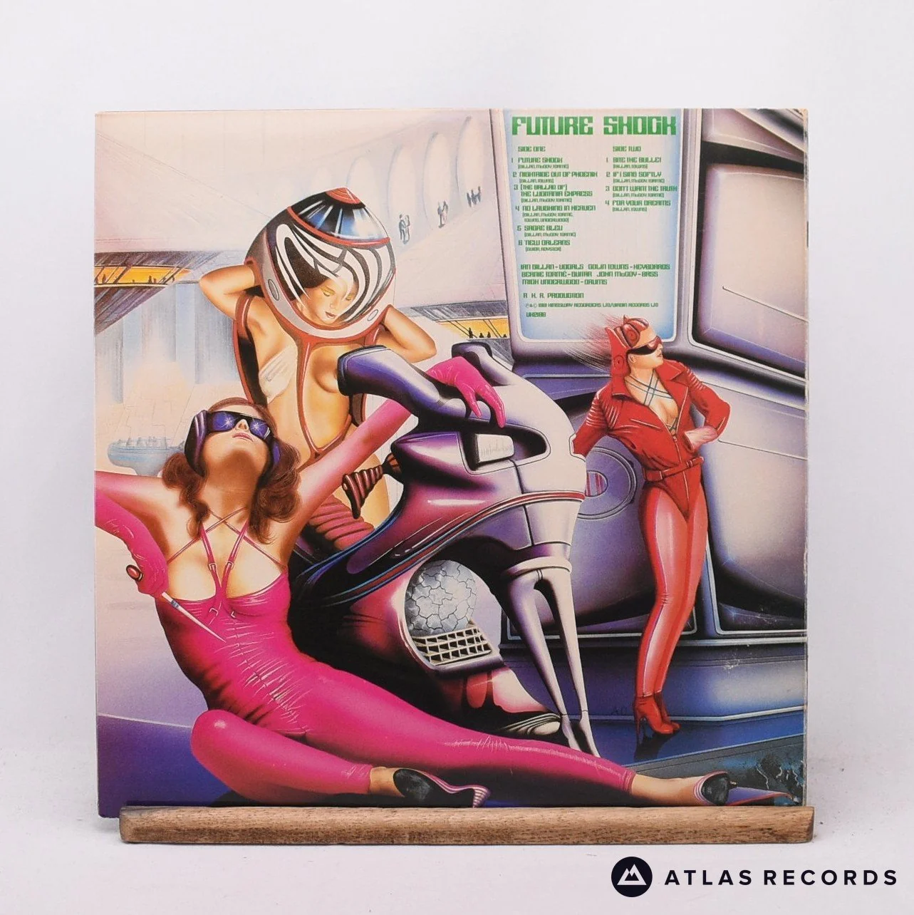Gillan - Future Shock - Townhouse LP Vinyl Record - EX/EX - Image 3