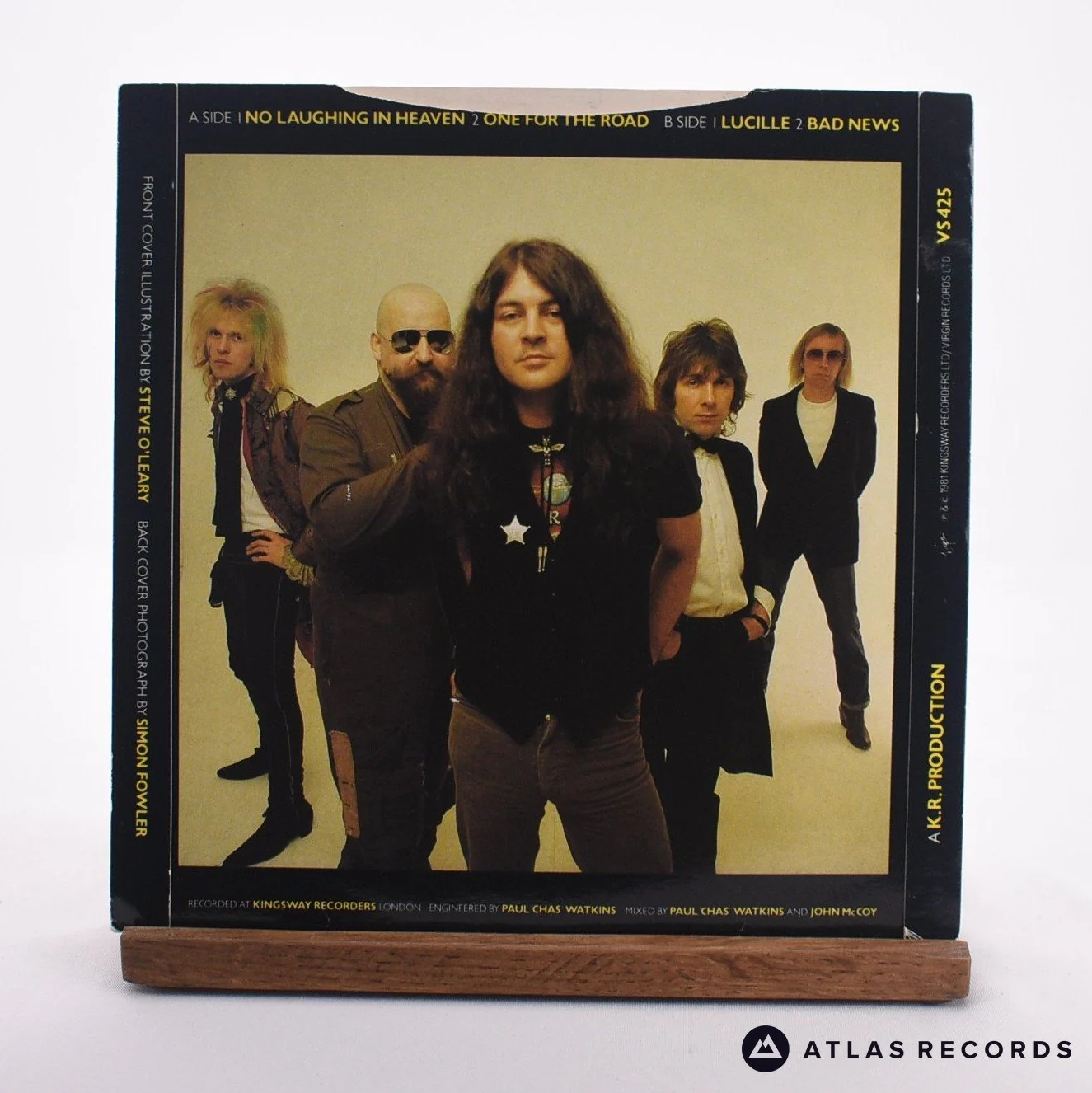 Gillan - No Laughing In Heaven - 7" EP Vinyl Record - EX/EX - Image 2