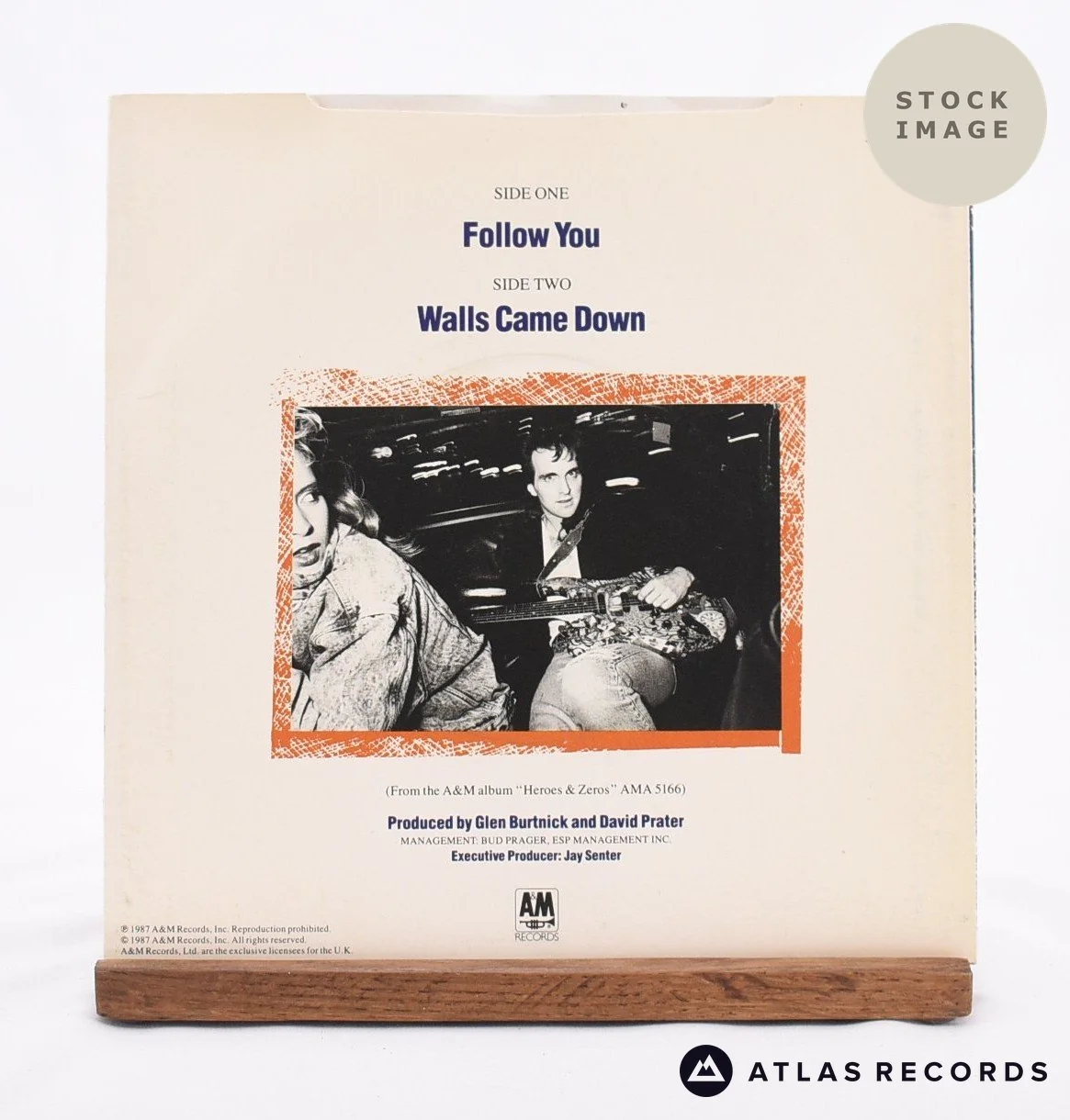 Glen Burtnick - Follow You - 7" Vinyl Record - Image 2
