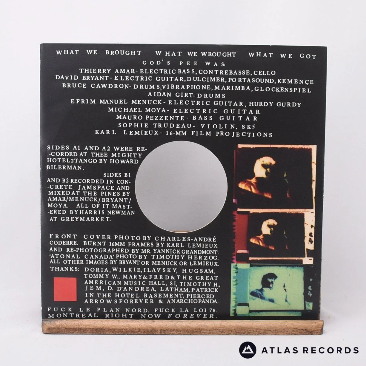 Godspeed You Black Emperor! - 'Allelujah! Don't Bend Ascend - LP + 7" Vinyl - Image 4