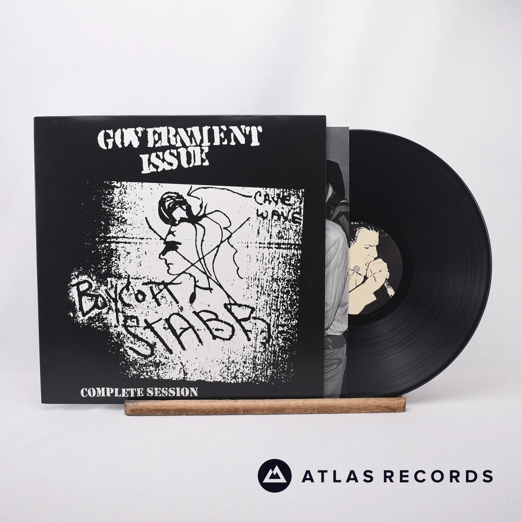 Government Issue - Boycott Stabb Complete Session - LP Vinyl Record - NM/NM