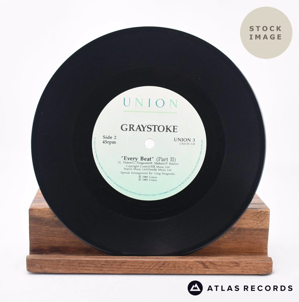 Graystoke - Every Beat Of My Heart - 7" Vinyl Record - Image 4