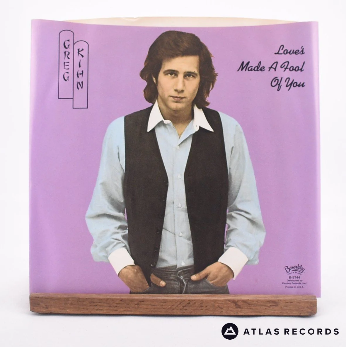 Greg Kihn - Love's Made A Fool Of You - 7" Vinyl Record - EX/EX - Image 2