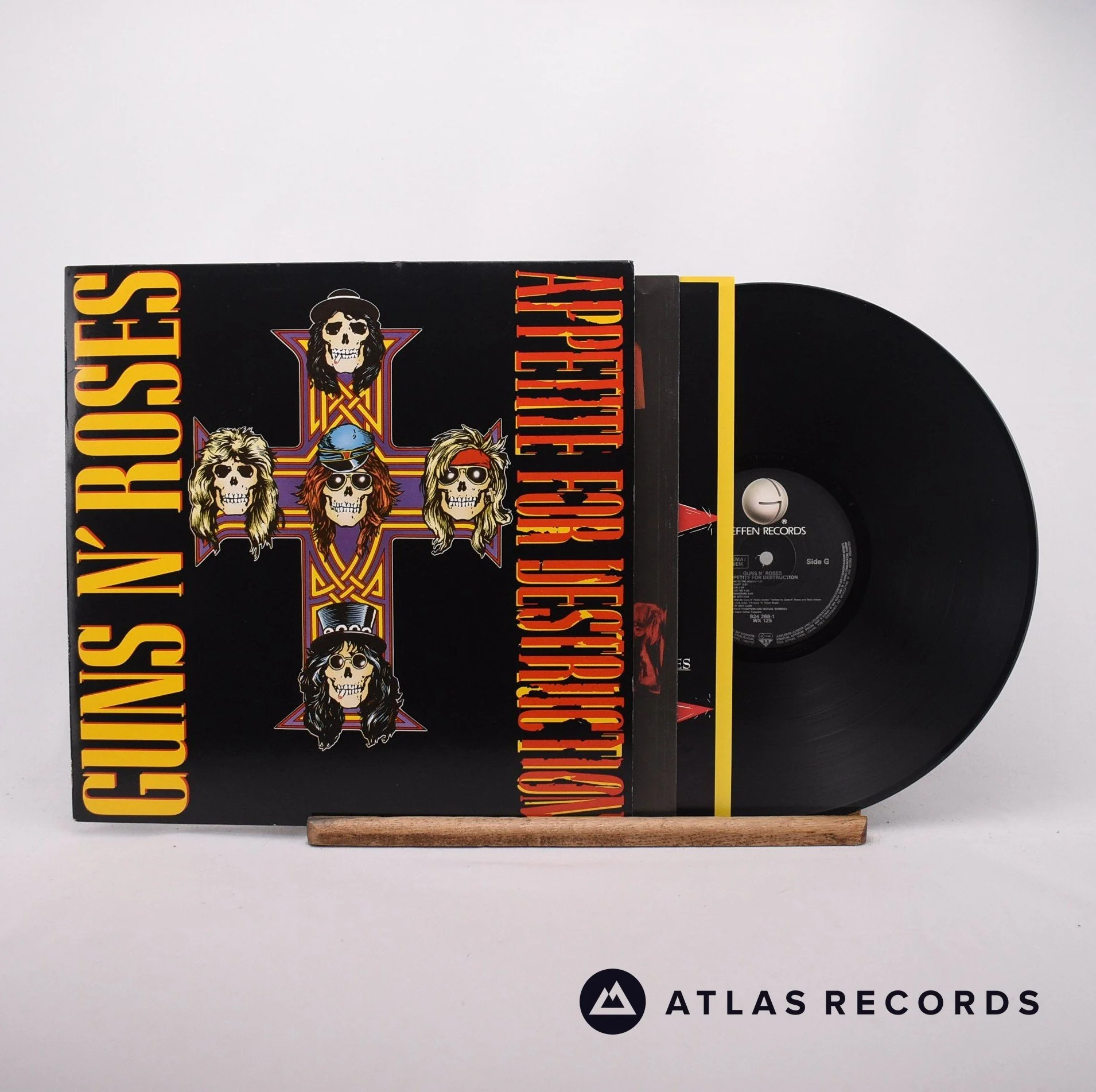 Guns N' Roses - Appetite For Destruction - 1-AX 1-B LP Vinyl Record - EX/NM