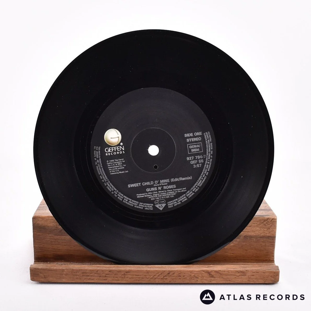 Guns N' Roses - Sweet Child O' Mine - 7" Vinyl Record - EX/EX - Image 3