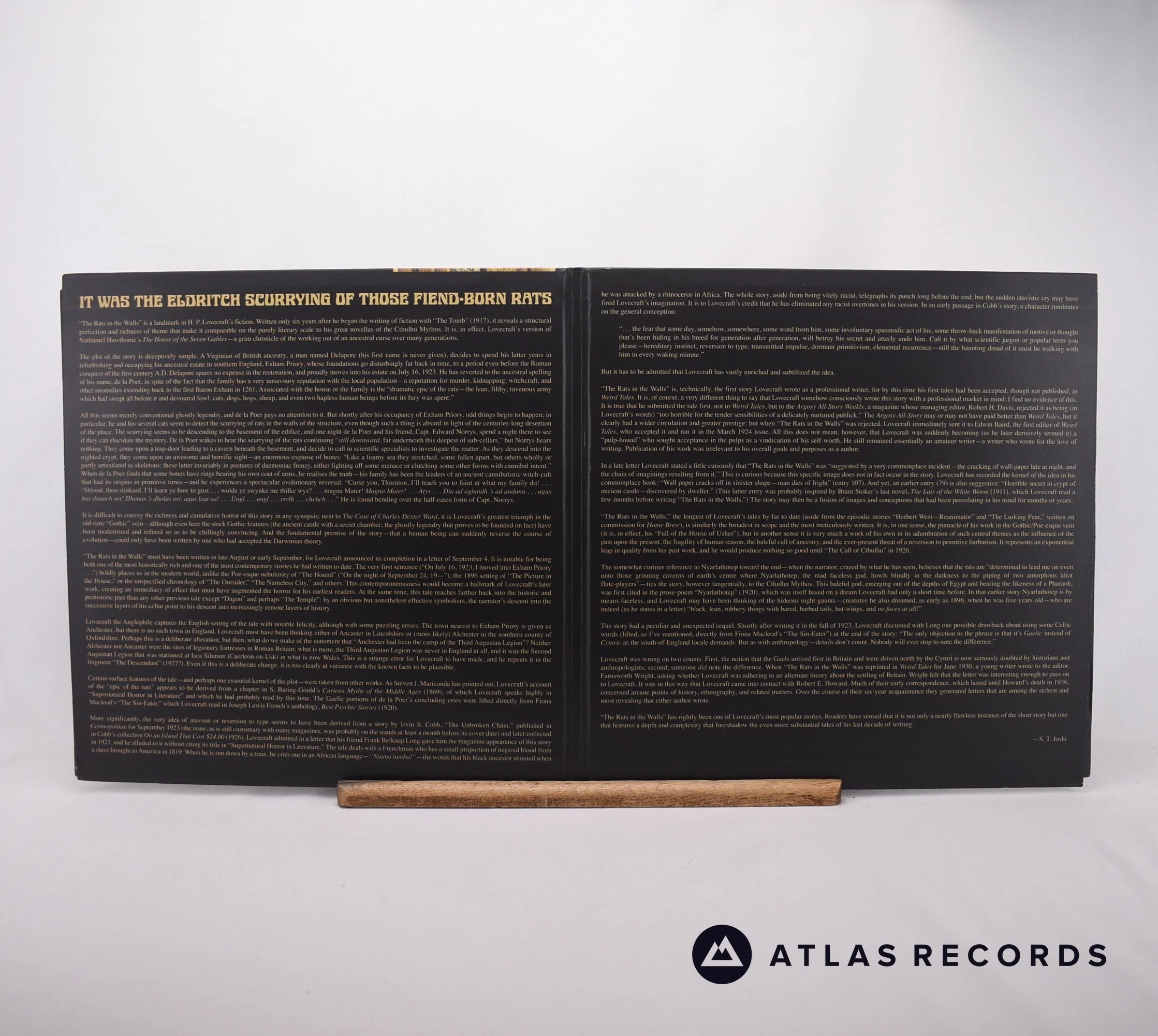 H.P. Lovecraft - The Rats In The Walls - 2 x LP Vinyl Record - Image 2