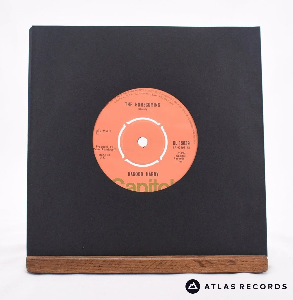 Hagood Hardy - The Homecoming - 7" Vinyl Record - EX