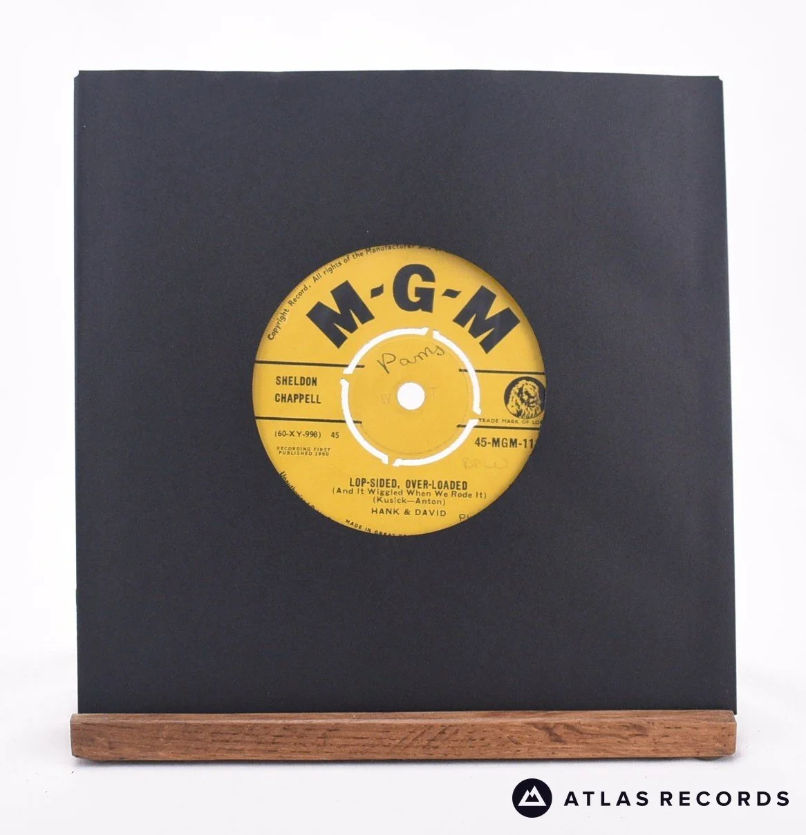Hank Mikesel - Lop-Sided, Over-Loaded (And It Wiggled When We Rode It) - 7" Vinyl Record - VG
