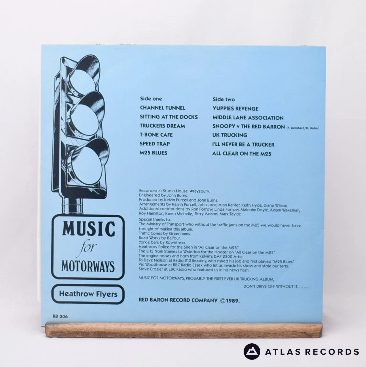 Heathrow Flyers - Music For Motorways - LP Vinyl Record - EX/EX - Image 2