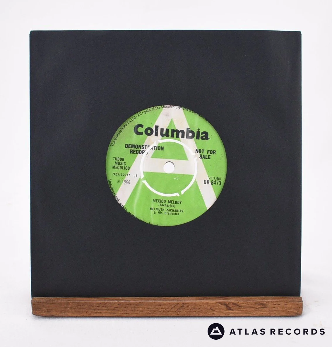 Helmut Zacharias And His Orchestra - Mexico Melody - Promo 7" Vinyl Record - VG