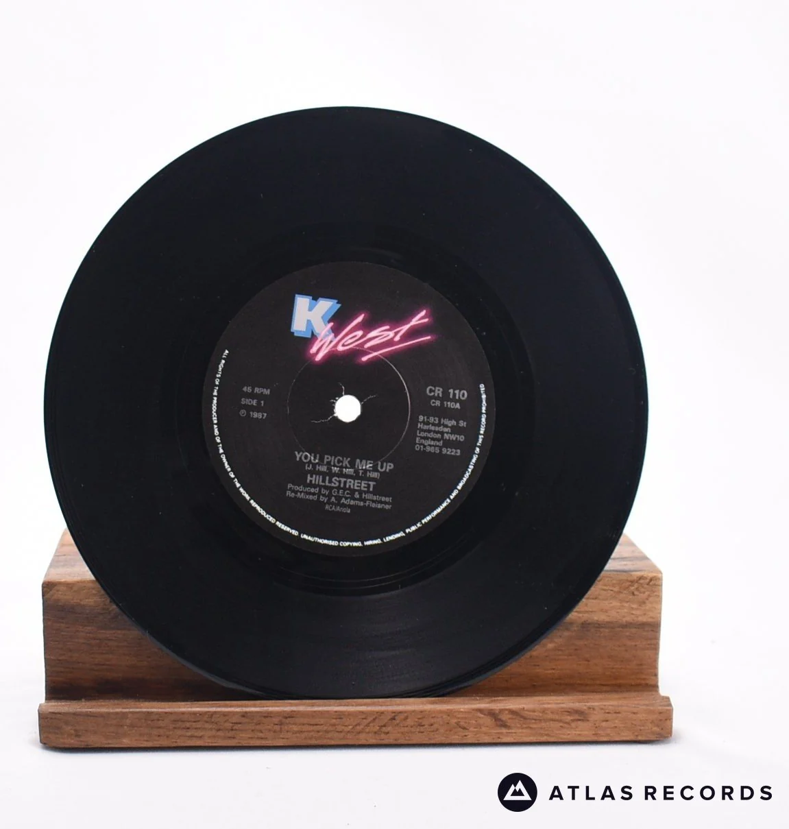 Hillstreet - You Pick Me Up - 7" Vinyl Record - VG+/VG+ - Image 3