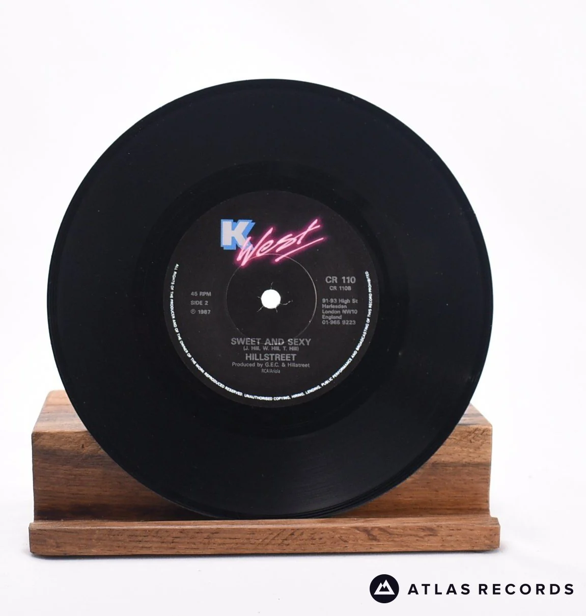 Hillstreet - You Pick Me Up - 7" Vinyl Record - VG+/VG+ - Image 4